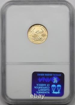 1988 Gold Eagle $5 NGC MS 69 (Tenth-Ounce) 1/10 oz Fine Gold 1988 Gold Eagle $5 NGC MS 69 (Tenth-Ounce) 1/10 oz Fine Gold