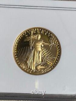 1988 P Gold Eagle G$25 1/2 Oz Fine Gold U. S. Mint PF 70 Ultra Cameo NGC