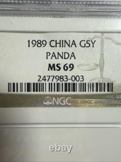 1989 5 Yuan Chinese Mint Panda 1/20th Ounce. 999 Fine Pure Gold Coin #299 1989 5 Yuan Chinese Mint Panda 1/20th Ounce. 999 Fine Pure Gold Coin #299