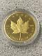 1989 Canada Proof Gold Maple Leaf 1/2 Oz 9999 Fine Coin Mintage 6998