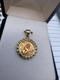 1990 1/20th Oz Fine. 999 Gold Panda Coin In 14k Gold Bezel Pendant 3.33g