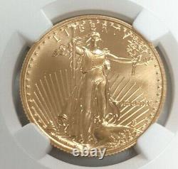 1990 American Gold Eagle G$25 GOLD Coin NGC MS69 1/2 Oz Fine Bullion Rare