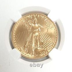 1990 American Gold Eagle G$25 GOLD Coin NGC MS69 1/2 Oz Fine Bullion Rare