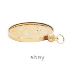 1991 1/4 oz Gold Panda Coin Pendant Large Date. 999 Fine 14K Gold Bezel 1991 1/4 oz Gold Panda Coin Pendant Large Date. 999 Fine 14K Gold Bezel