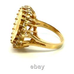 1991 $5 Dollars Walking Liberty Fine Gold Coin & 14K Gold Ring Size 6.5 1991 $5 Dollars Walking Liberty Fine Gold Coin & 14K Gold Ring Size 6.5