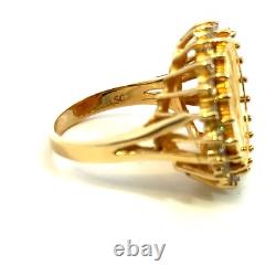 1991 $5 Dollars Walking Liberty Fine Gold Coin & 14K Gold Ring Size 6.5 1991 $5 Dollars Walking Liberty Fine Gold Coin & 14K Gold Ring Size 6.5