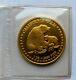 1991 California Gold Bear Coin With Cub 1 Oz. 9999 Fine Gold Coa 10012300