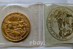 1991 California Gold Bear Coin With Cub 1 Oz. 9999 Fine Gold Coa 10012300