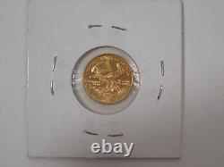 1992 $5 Gold American Eagle Coin 1/10 oz Fine Gold Mintage 209,300