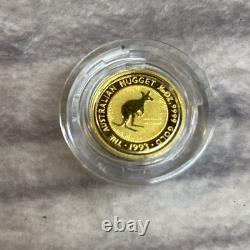1993 1/20th Once. 9999 Fine Gold Australia Nugget Kangaroo Coin 1993 1/20th Once. 9999 Fine Gold Australia Nugget Kangaroo Coin