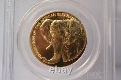 1993 30k Francs Elephant Equatorial Guinea Pcgs M67.9167 Fine Gold Coin Rare