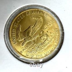 1994 1/4 Oz American Gold Eagle Fine Gold 22K Coin! (WMP014399) 1994 1/4 Oz American Gold Eagle Fine Gold 22K Coin! (WMP014399)