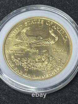 1994 1 oz American Gold Eagle Coin $50 Fine Gold