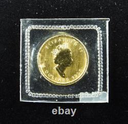 1995 1/10 oz $5 Gold Maple Leaf Coin 9999 Fine Au RCM Canada Mylar Pouch