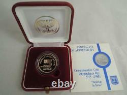 1995 Israel 47th Anniversary Medicine in Israel Proof Coin 1/4oz Fine Gold + Box
