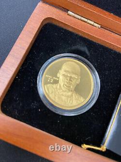 1995 Michael Jordan 1 oz. Fine GOLD COIN UD / Highland Mint Ltd. Ed # 80/100