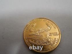 1996 $5 Gold American Eagle Coin 1/10 oz Fine Gold Five Dollars Loc 2