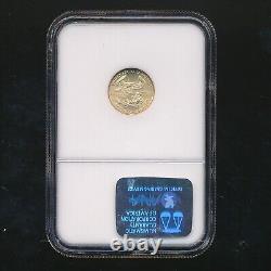 1996 American Eagle 1/10oz Fine Gold $5 Coin Ngc Ms69 Ships Free