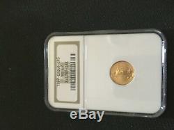 1997 Gold Eagle $5 Tenth-Ounce MS 69 NGC 1/10 oz Fine Gold