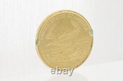 1998 $5 American Eagle Liberty 1/10 oz Fine Gold Coin United States