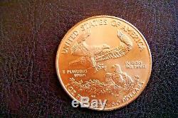 1998 AMERICAN GOLD EAGLE, $50 Piece, 1 oz. Fine Gold BU