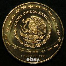 1998 Aguila (Eagle) Pre Columbian 100 Pesos 1oz BU. 999 Fine MEXICO GOLD