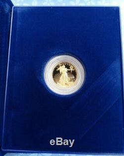 1998 Proof 1/10th oz Fine Gold $5 American Eagle Gold Bullion Coin, Tenth Ounce