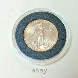 1999 $10 American Gold Eagle 1/4 oz. 999 Fine Gold Coin Uncirculated
