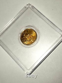 1999 $5 AMERICAN GOLD EAGLE 1/10 Oz FINE GOLD COIN UNC/RAW! Uncertified! See Pic