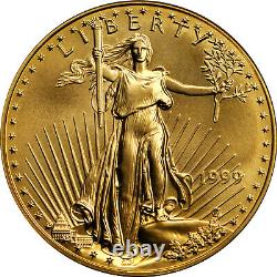 1999$5 GOLD Standing Liberty Gold Coin1/10 Oz Fine GoldUS 5 Dollars8 Left