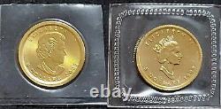 1999 Gold Canadian Maple Leaf 1/10 oz Fine Gold. 9999 Gem Brilliant