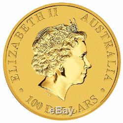 1oz Australian Gold Kangaroo Coin. 9999 Fine BU (Random Date)