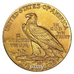 $2.50 Indian Head Gold Quarter Eagle 0.1209 ozt Very Good Very Fine VG-VF Rand