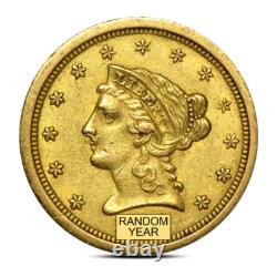 $2.50 Liberty Quarter Eagle Gold Coin (XF, Random) $2.50 Liberty Quarter Eagle Gold Coin (XF, Random)