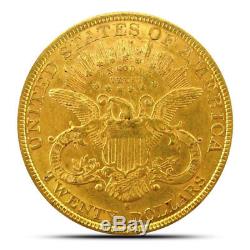 $20 Liberty Gold Double Eagle Coin Extremely Fine (XF) or Better Random Date