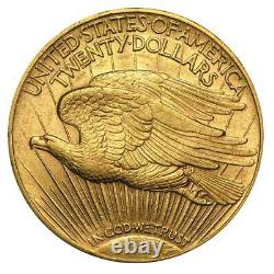 $20 St. Gaudens Gold Double Eagle 0.9675 ozt Very Good Very Fine VG-VF Random
