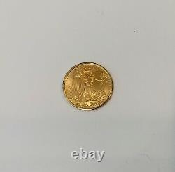 2000 $5 American Eagle Gold Coin 1/10 Oz Fine Five Dollar Brilliant Uncirculated