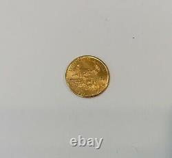 2000 $5 American Eagle Gold Coin 1/10 Oz Fine Five Dollar Brilliant Uncirculated