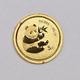 2000 China 5 Yuan Chinese Gold Panda 1/20 999 Fine Gold (spots) Key-date Coin