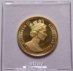2000 Gibraltar Cherubs Angels 1/10 oz. 9999 fine gold coin nice 2000 Gibraltar Cherubs Angels 1/10 oz. 9999 fine gold coin nice