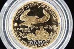 2000 Gold Eagle $5 US Mint Coin Uncirculated BU 1/10th Ounce. 999 Fine Bullion