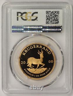 2000 South Africa 1 oz Fine Gold Krugerrand Proof PR 68 DCAM PCGS Secure Shield