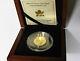 2001 Canada Gold Maple Leaf Hologram Coin 1/4 Oz. 9999 Fine 10 Dollars Ogp