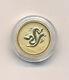 2001 Coin, Australia Coin, Year Of Snake, Fine Gold Coin, Encapsulated