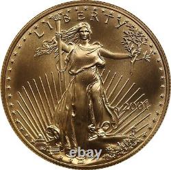 2001 Gold Eagle $50 One-Ounce MS 69 NGC 1 oz Fine Gold