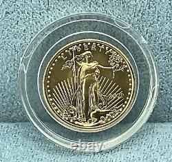 2001 US. $5 American Gold Eagle Coin BU, 1/10 oz. Fine