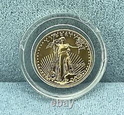 2001 US. $5 American Gold Eagle Coin BU, 1/10 oz. Fine