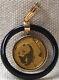 2002 1/20 Oz. 999 Fine Gold Panda Coin 14k Gold & Onyx Pendant B