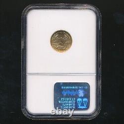 2002 American Eagle 1/10oz Fine Gold $5 Coin Ngc Ms69 Ships Free