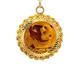 2002 Panda 1/20 Oz Fine Gold Coin And 14k Gold Pendant J328